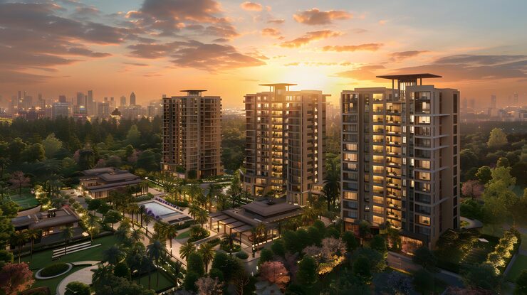IRA M3 under construction 2 BHK apartments in Kollur ORR corridor