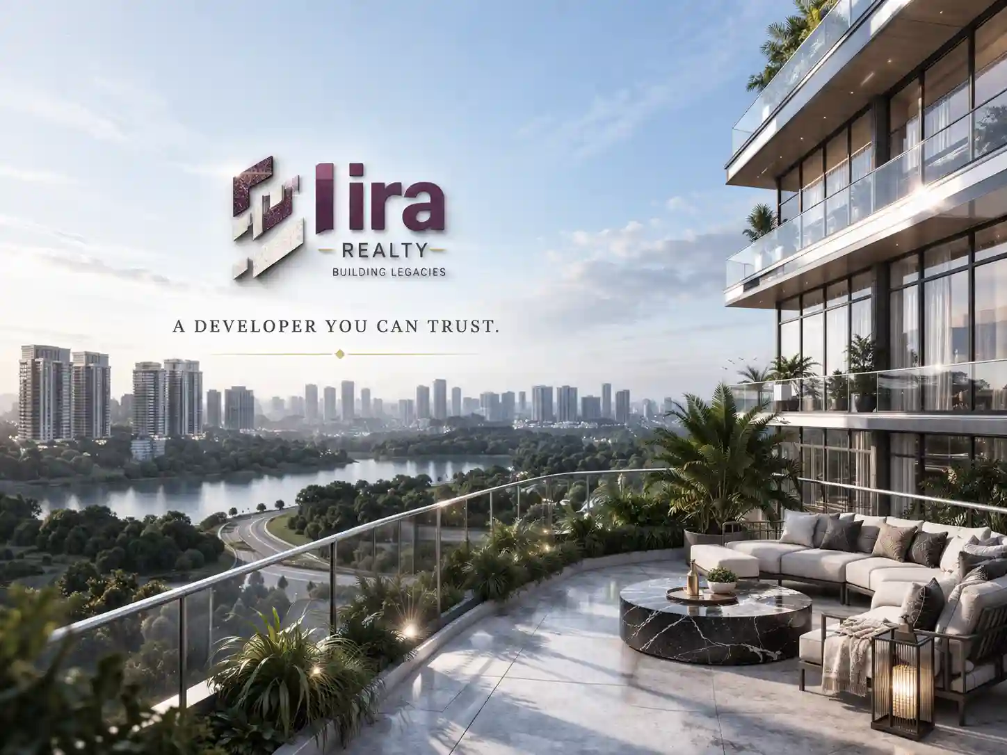 Ira Reality Official Logo for Kollur Hyderabad Projects
