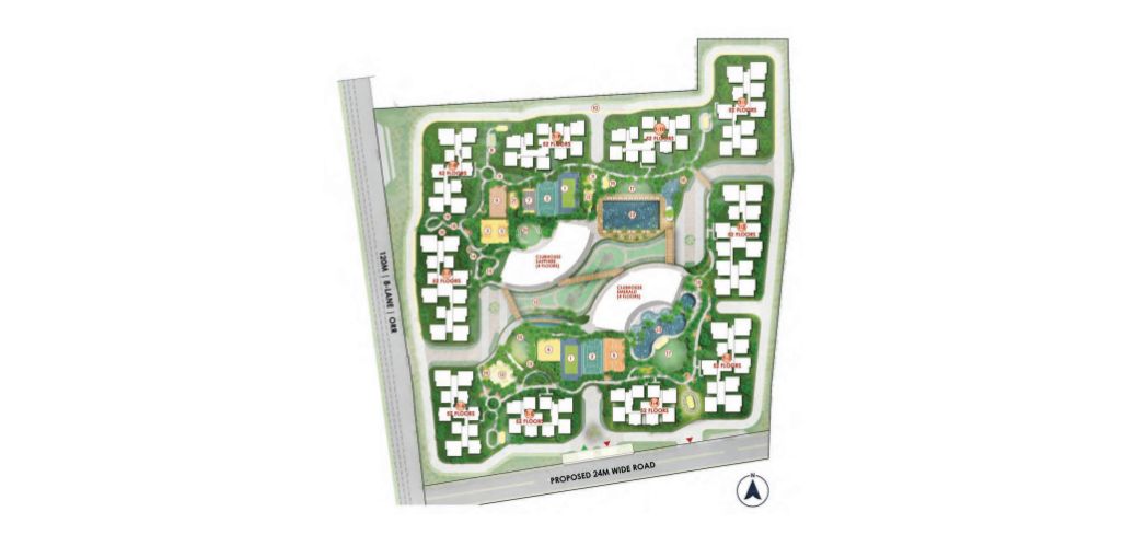 Prestige Golden Grove Master Plan Layout