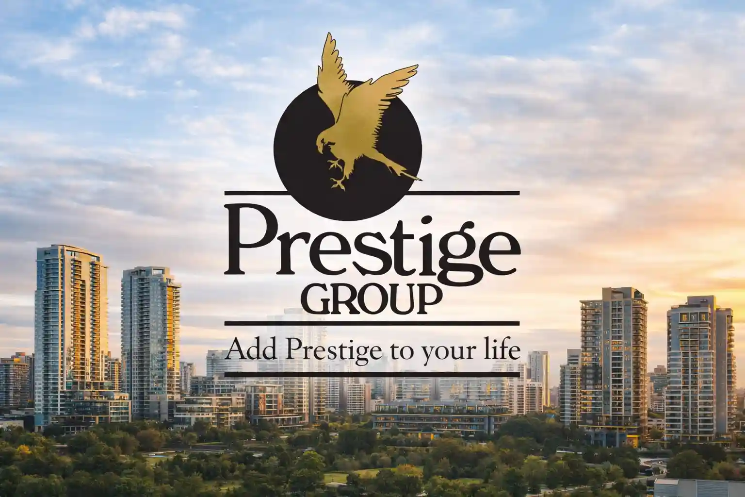 Prestige Group Official Logo for Kollur Hyderabad Projects